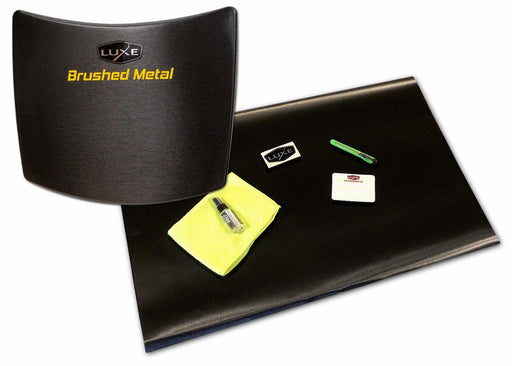 Universal Vinyl Sheet Wrap Kit - 3M Black Brushed Metal - Luxe Auto Concepts