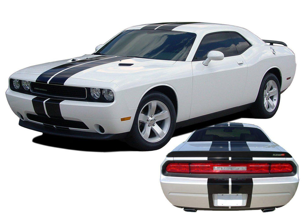 2008+ Dodge Challenger Rally Stripe - Luxe Auto Concepts