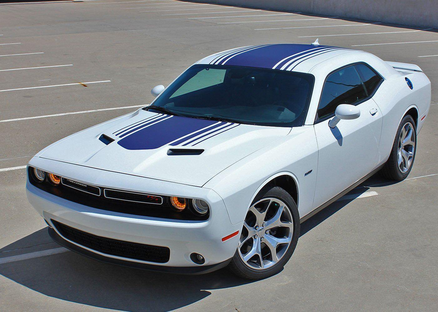 2015+ Dodge Challenger Shaker Rally Stripe - Luxe Auto Concepts