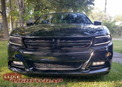 2015+ Charger Headlight Tint Kit - Luxe Auto Concepts
