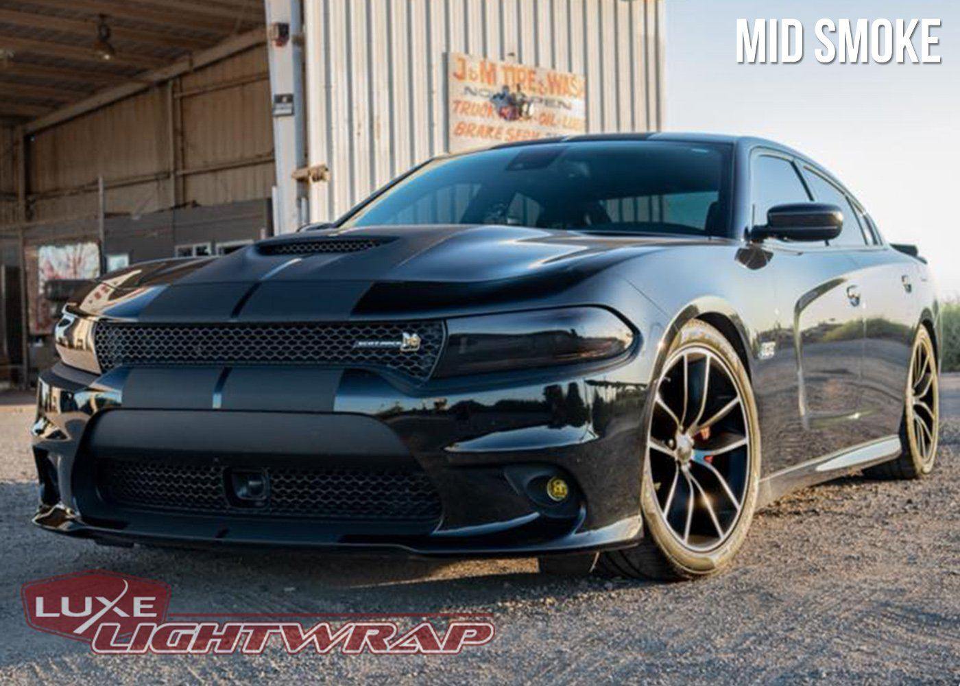 2015+ Charger Headlight Tint Kit - Luxe Auto Concepts