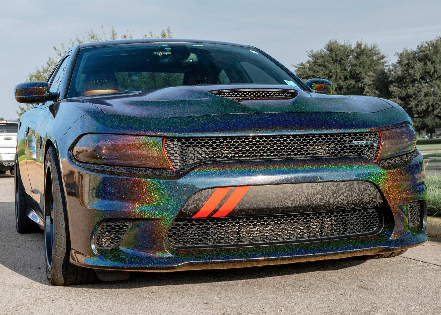 2015+ Charger Headlight Tint Kit - Luxe Auto Concepts