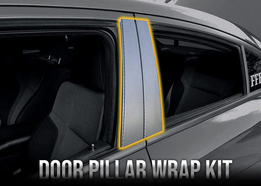 2011+ Dodge Charger Door Pillar Wrap Kit - Luxe Auto Concepts