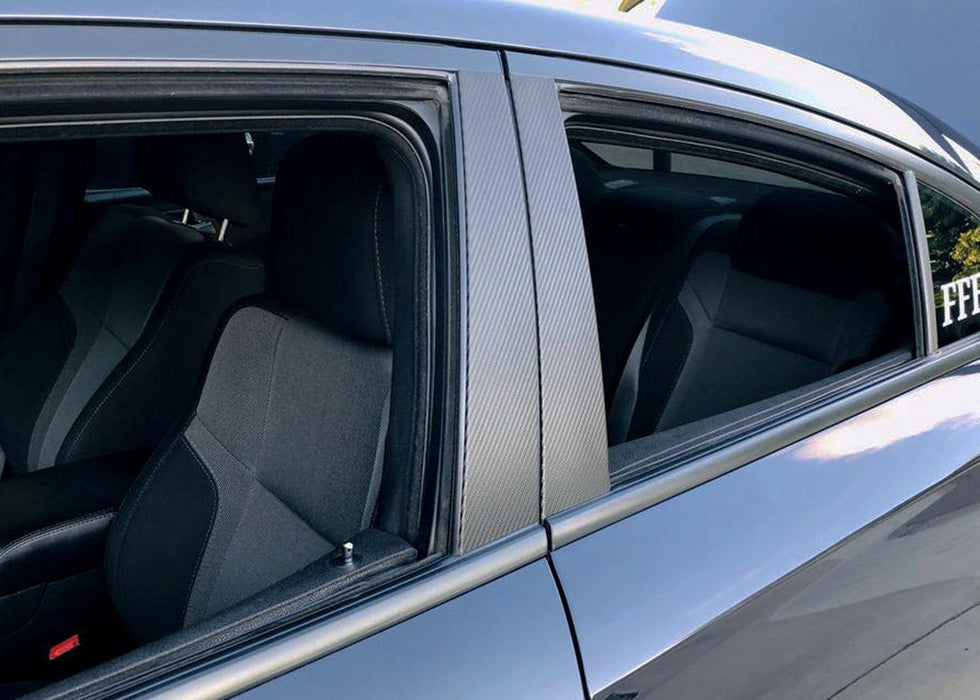 2011+ Dodge Charger Door Pillar Wrap Kit - Luxe Auto Concepts