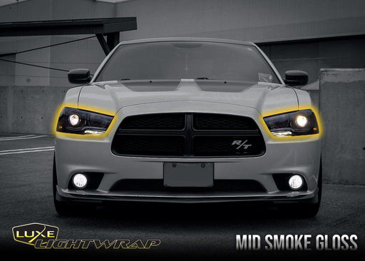 2011-14 Charger Head Light Tint Kit - Type 2 (Full Wrap) - Luxe Auto Concepts
