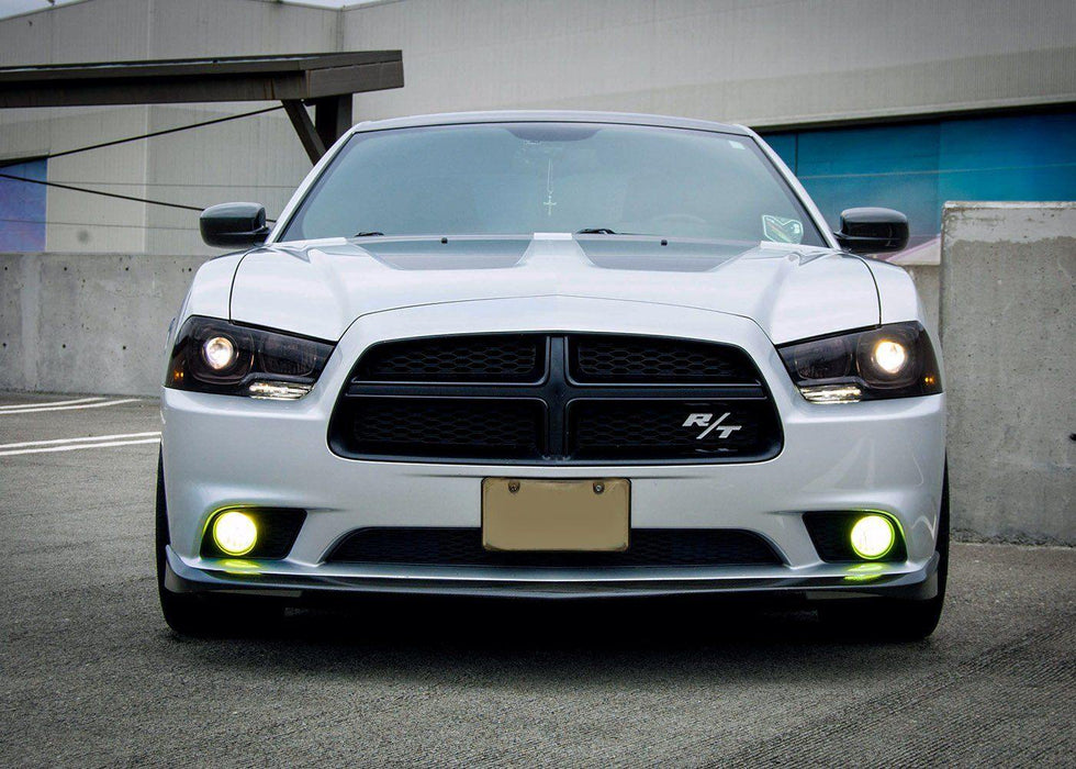 2011-14 Charger Head Light Tint Kit - Type 2 (Full Wrap) - Luxe Auto Concepts