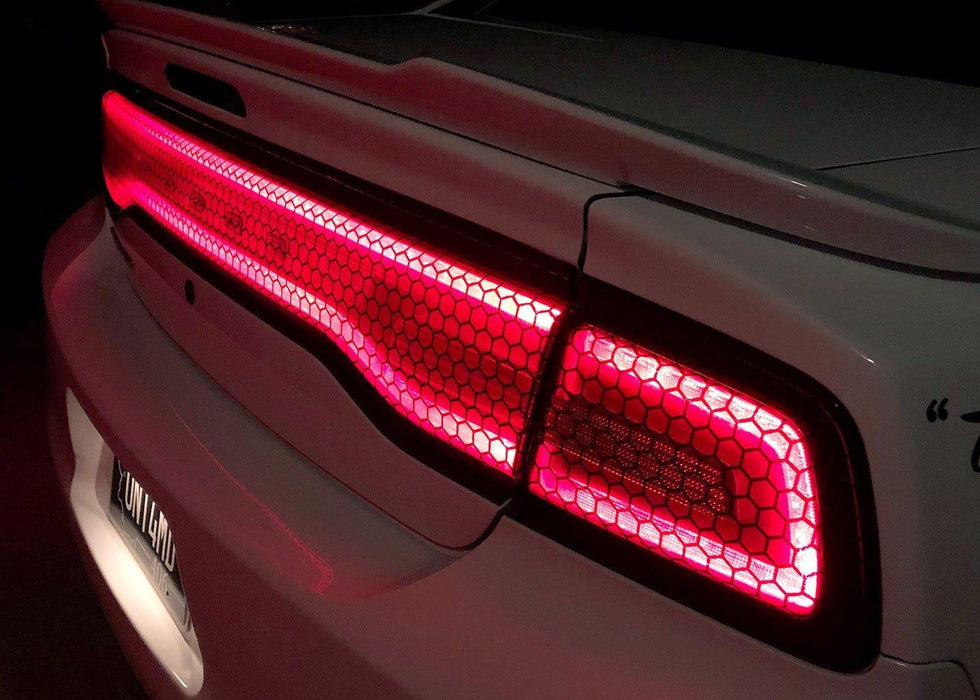 2011-14 Charger Tail Light Tint Kit - Type 3 (Full Wrap) - Luxe Auto Concepts