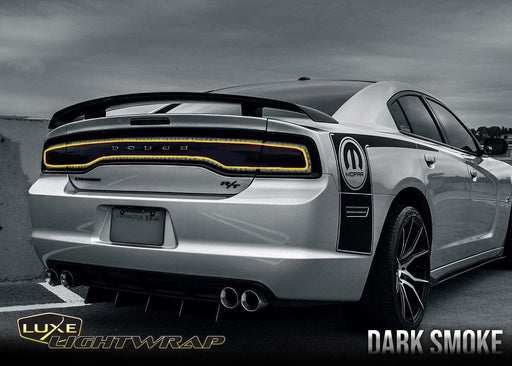 2011-14 Charger Tail Light Tint Kit - Type 1 (Center Overlay) - Luxe Auto Concepts