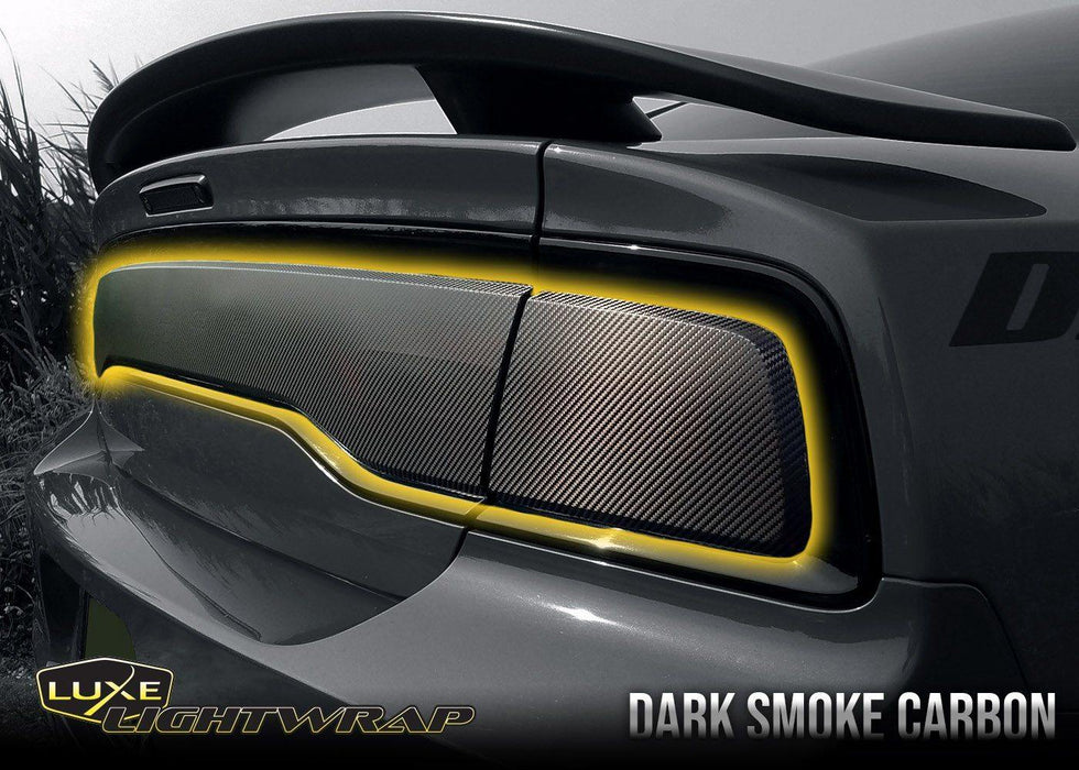 2011-14 Charger Tail Light Tint Kit - Type 3 (Full Wrap) - Luxe Auto Concepts