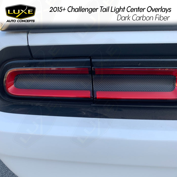 2015+ Challenger Tail Light Tint Kit - Center Overlays