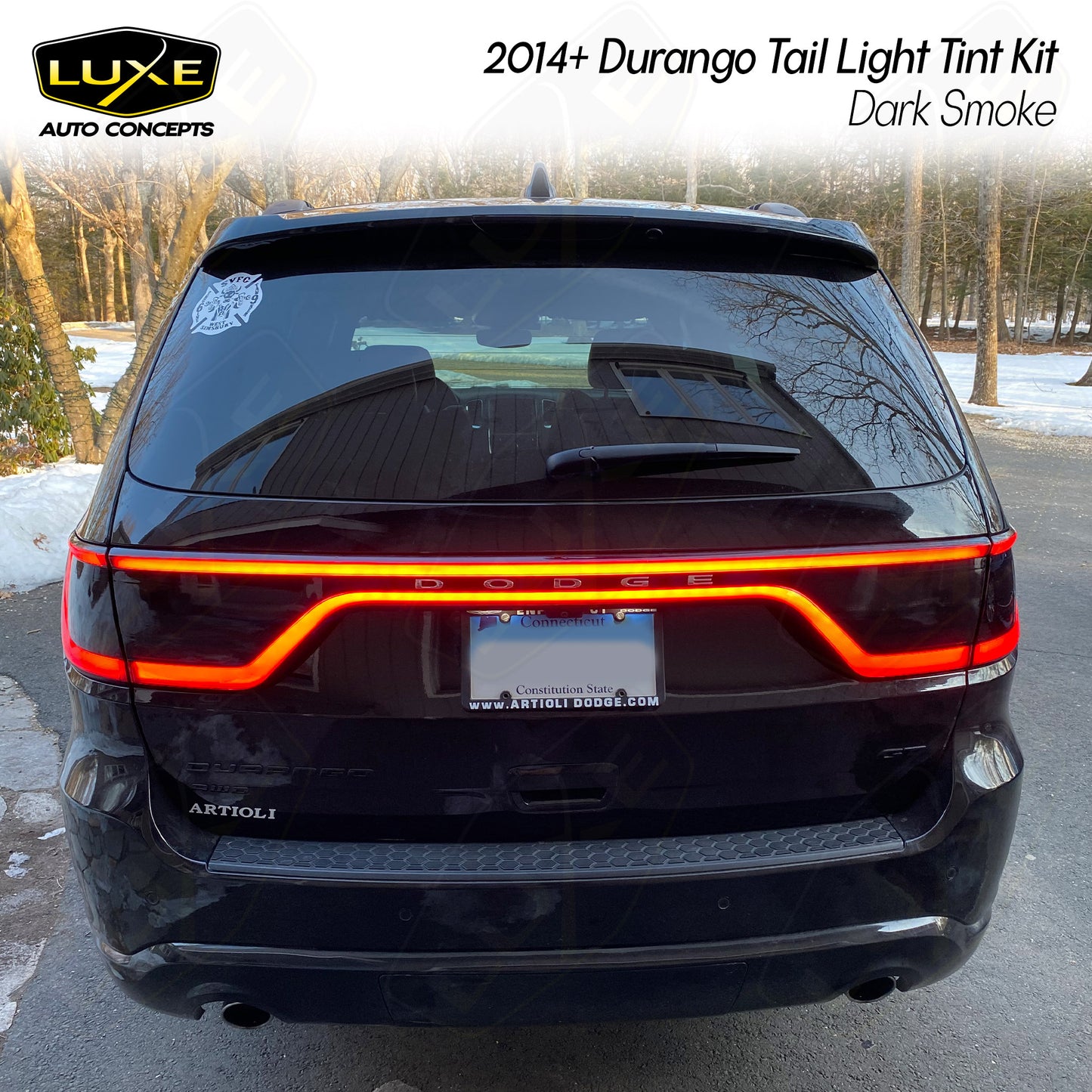 2014+ Durango Kit de tinte para luces traseras