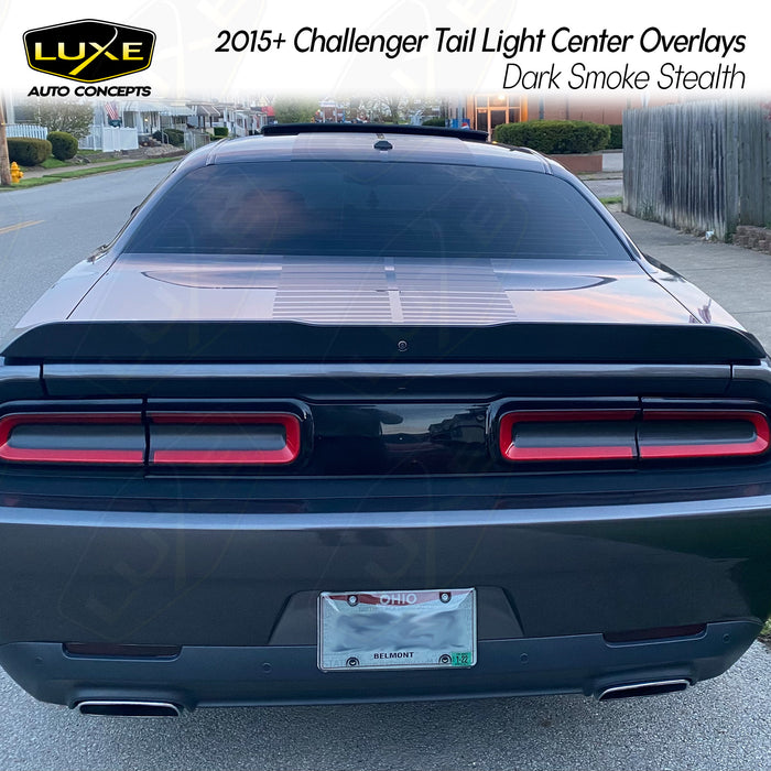 2015+ Challenger Tail Light Tint Kit - Center Overlays