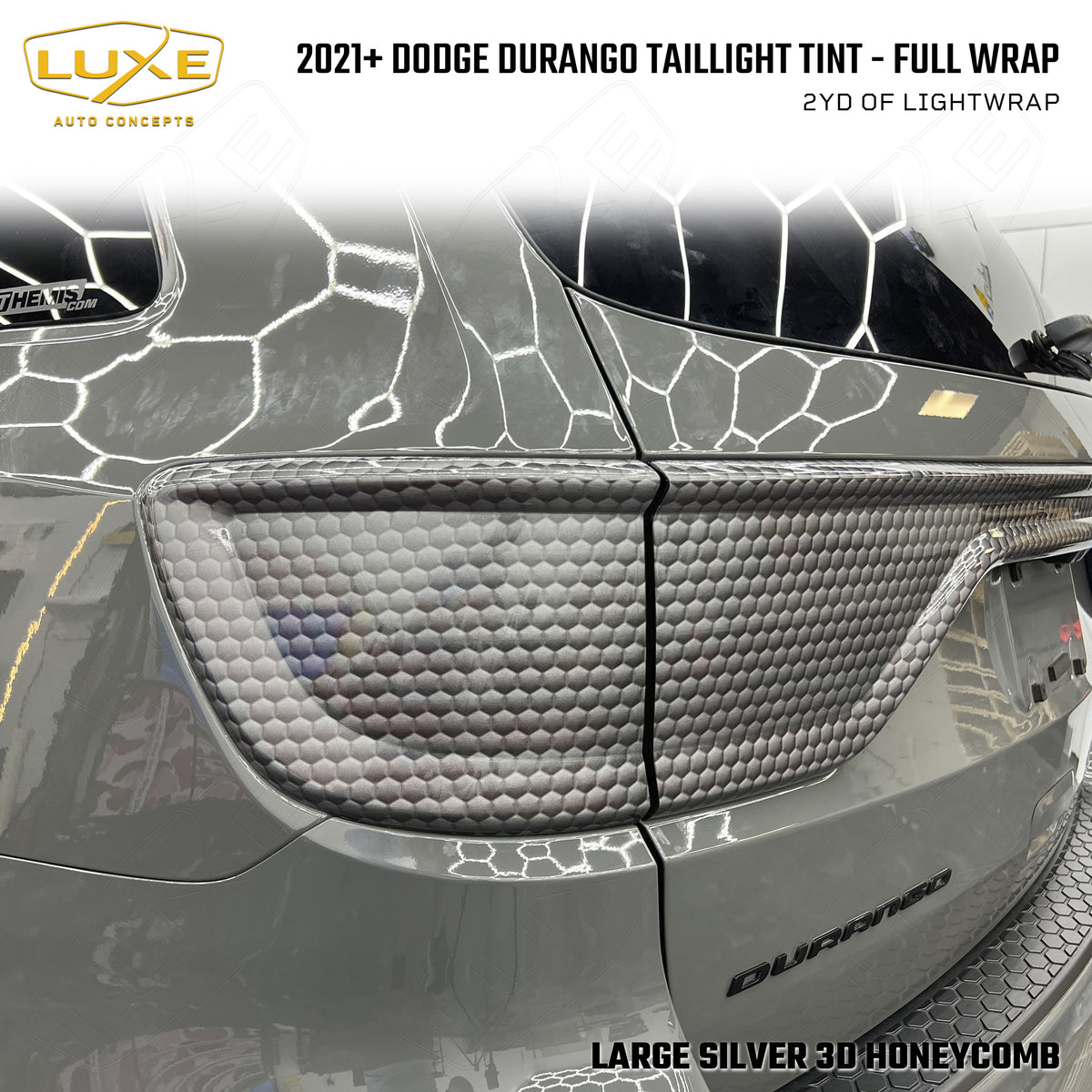 Durango Taillight Tint - Full Wrap Kit – Luxe Auto Concepts