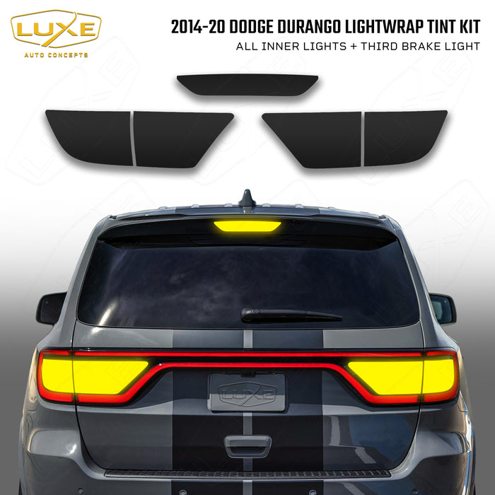 2014+ Durango Tint Bundle - Tail Lights & Third Brake Light