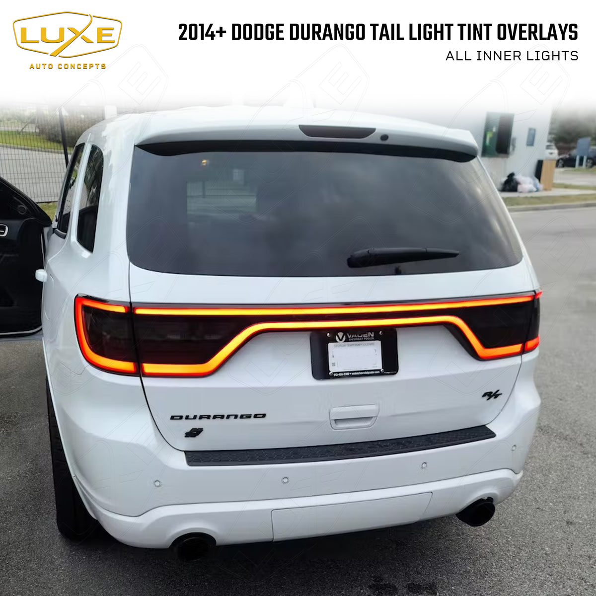 Durango Tint Bundle - Tail Lights & Third Brake Light Kit – Luxe Auto ...