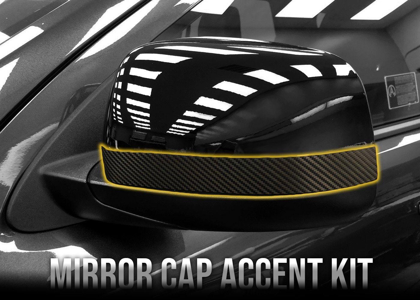 2014+ Durango Mirror Cap Accent Kit - Luxe Auto Concepts