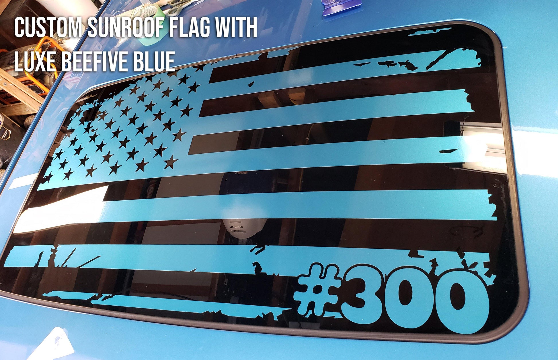 BeeFive Blue - Luxe Print Color Match Series Vinyl - Luxe Auto Concepts