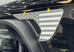 2018+ Wrangler, 2020+ Gladiator Fender Decal - USA Flag Cutout - Luxe Auto Concepts