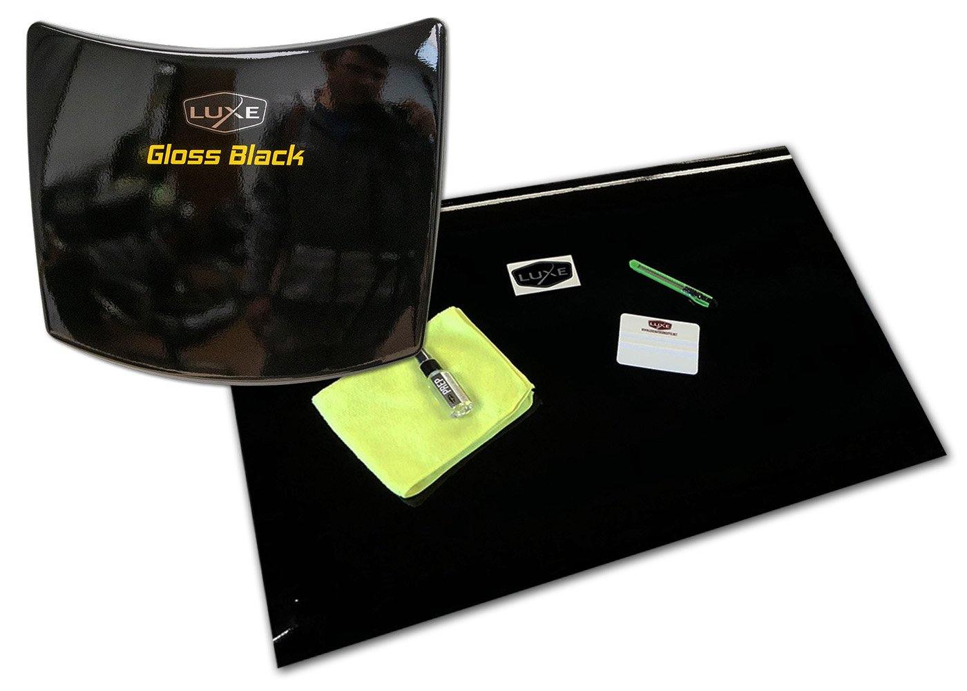 Universal Vinyl Sheet Wrap Kit - 3M Gloss Black - Luxe Auto Concepts