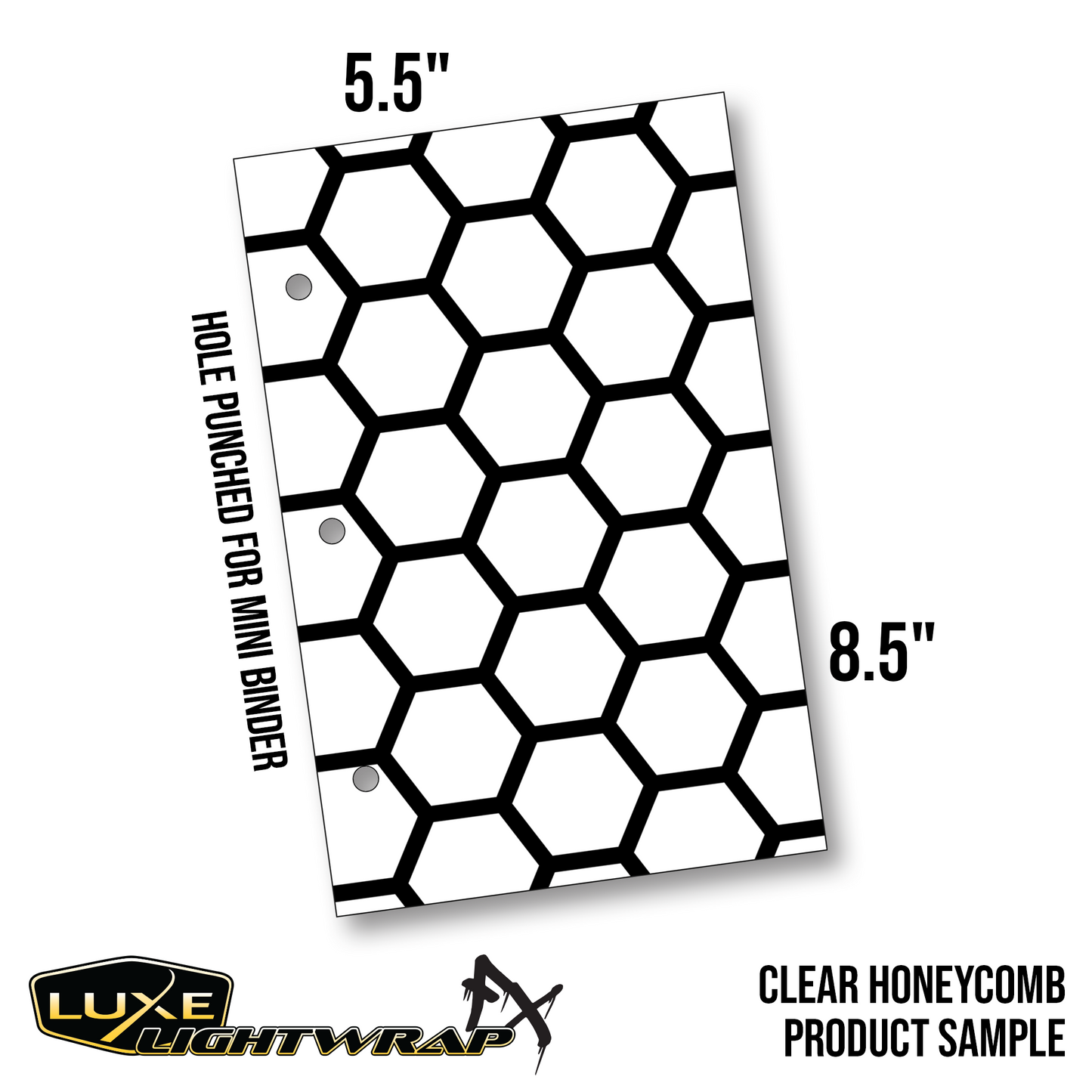 Luxe LightWrap - FX Clear Honeycomb - LightWrap