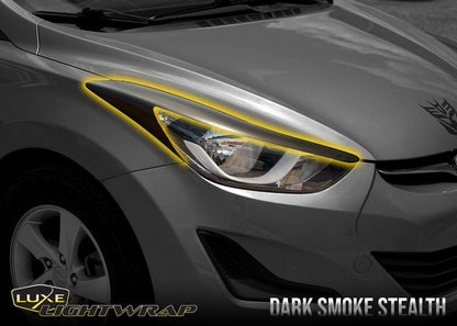 2010-15 Hyundai Elantra Headlight Eyebrow Kit - Luxe Auto Concepts