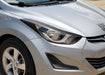 2010-15 Hyundai Elantra Headlight Eyebrow Kit - Luxe Auto Concepts