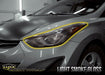2010-15 Hyundai Elantra Headlight Tint Kit - Full Wrap - Luxe Auto Concepts