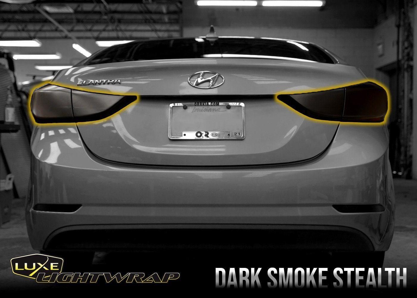 2010-15 Hyundai Elantra Taillight Tint Kit - Full Wrap - Luxe Auto Concepts