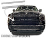 2019+ RAM Front Grill Chrome Delete - Laramie Trim - Luxe Auto Concepts