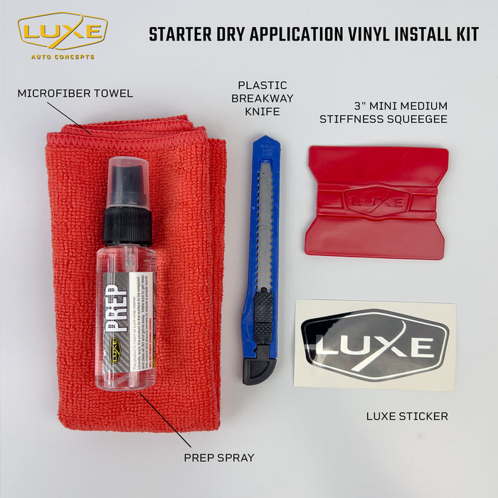 Starter Dry Application Vinyl Install Kit