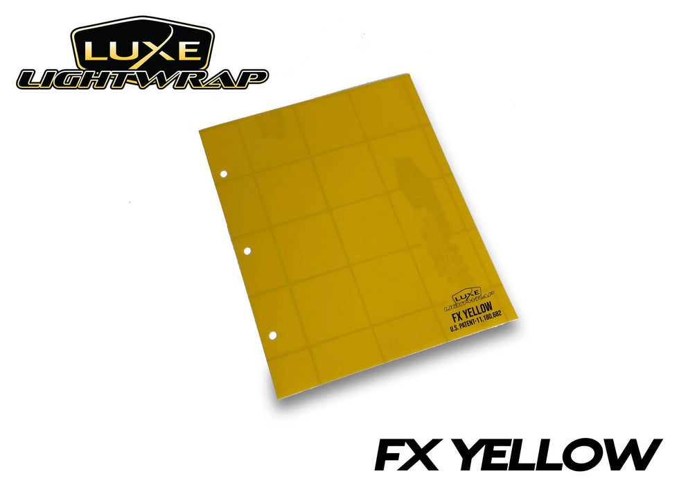 Luxe LightWrap Tint Vinyl - LightWrap FX Yellow - Luxe Auto Concepts