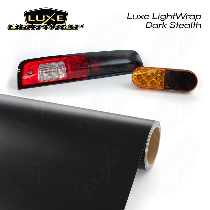 Luxe LightWrap Tint Vinyl - Dark Smoke Stealth - Luxe Auto Concepts