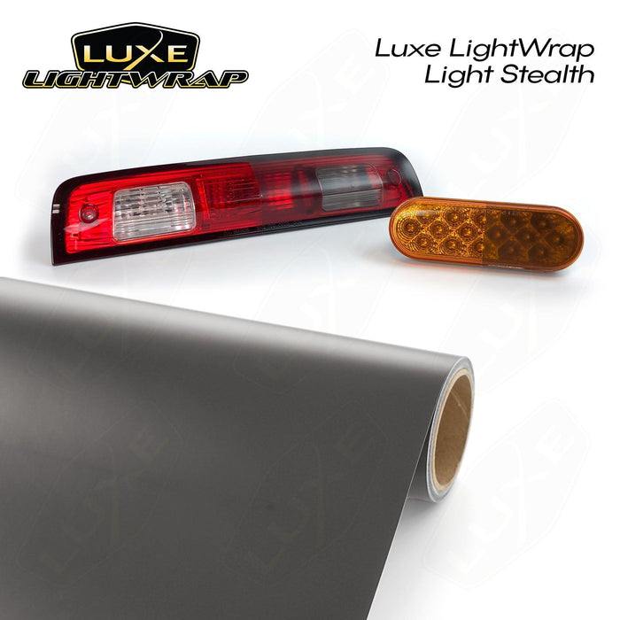 Luxe LightWrap Tint Vinyl - Light Smoke Stealth - Luxe Auto Concepts