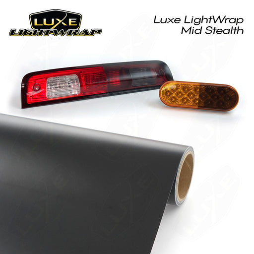 Luxe LightWrap Tint Vinyl - Mid Smoke Stealth - Luxe Auto Concepts