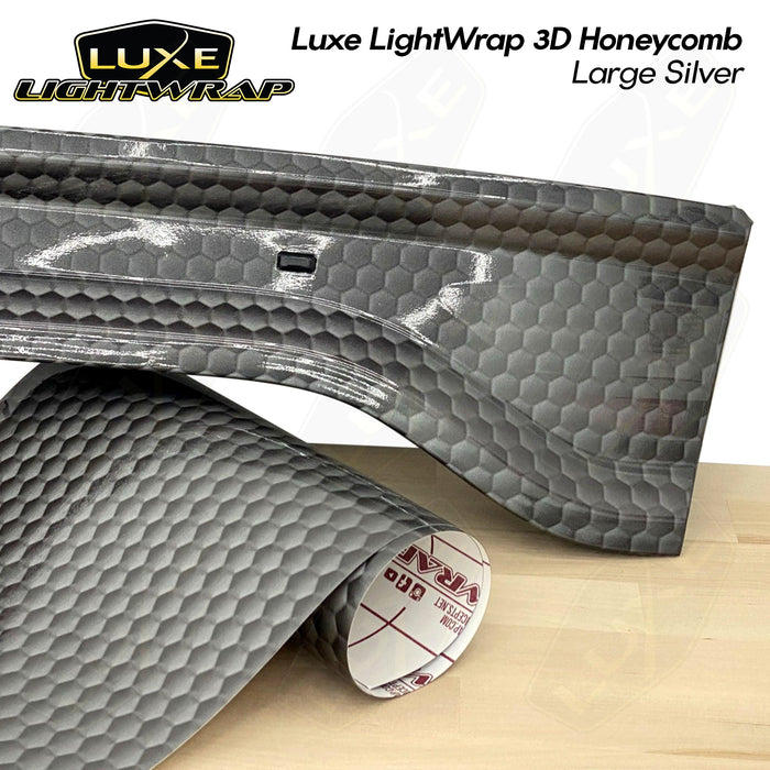 Universal Tint Kit - LightWrap 3D Mid Large Honeycomb - Silver