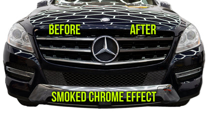 Chrome Delete Kit - LightWrap Mid Smoke Stealth - Includes Squeegee