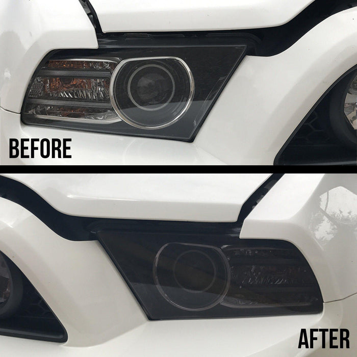 2010-14 Mustang Headlight Tint Kit - Luxe Auto Concepts