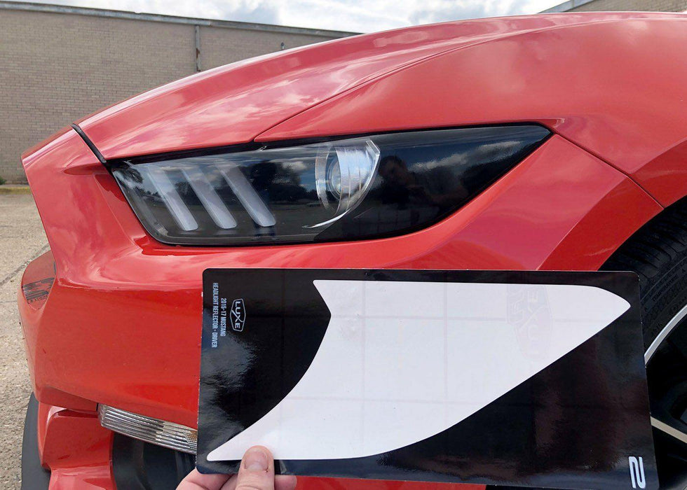 2015-17 Mustang Headlight Reflector Tint Kit - Luxe Auto Concepts
