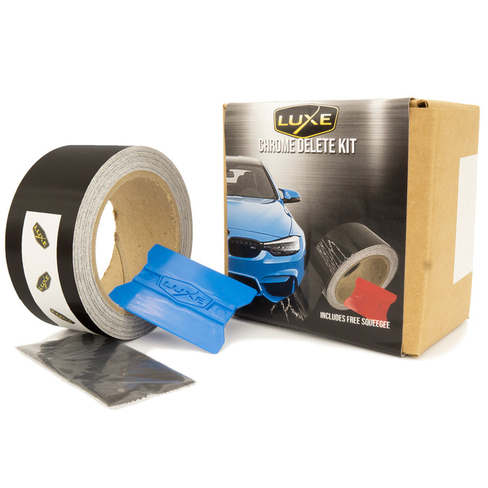 Chrome Delete Kit - Matte Black Vinyl - Includes Squeegee