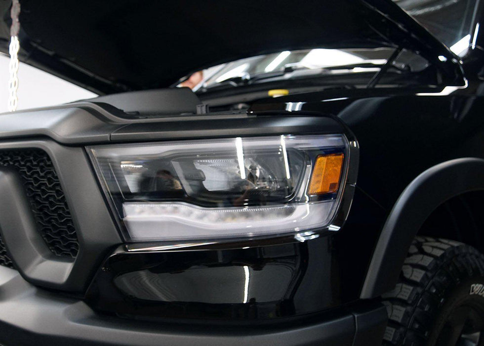2019+ Dodge RAM 1500 Headlight PPF Kit - Luxe Auto Concepts