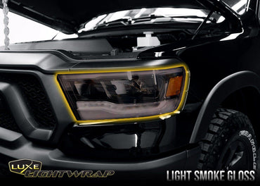 2019+ RAM 1500 Headlight Tint Kit - Full Wrap - Luxe Auto Concepts