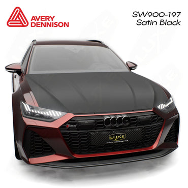 Universal Vinyl Sheet Wrap Kit - Avery Satin Black