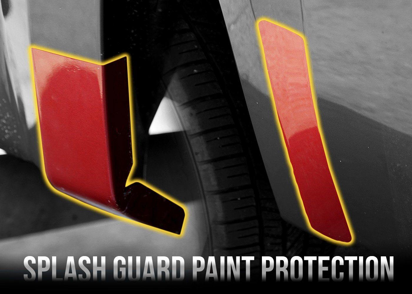 2007-13 GMC Sierra 1500 Rear Fender Splash Guard PPF Kit - Luxe Auto Concepts