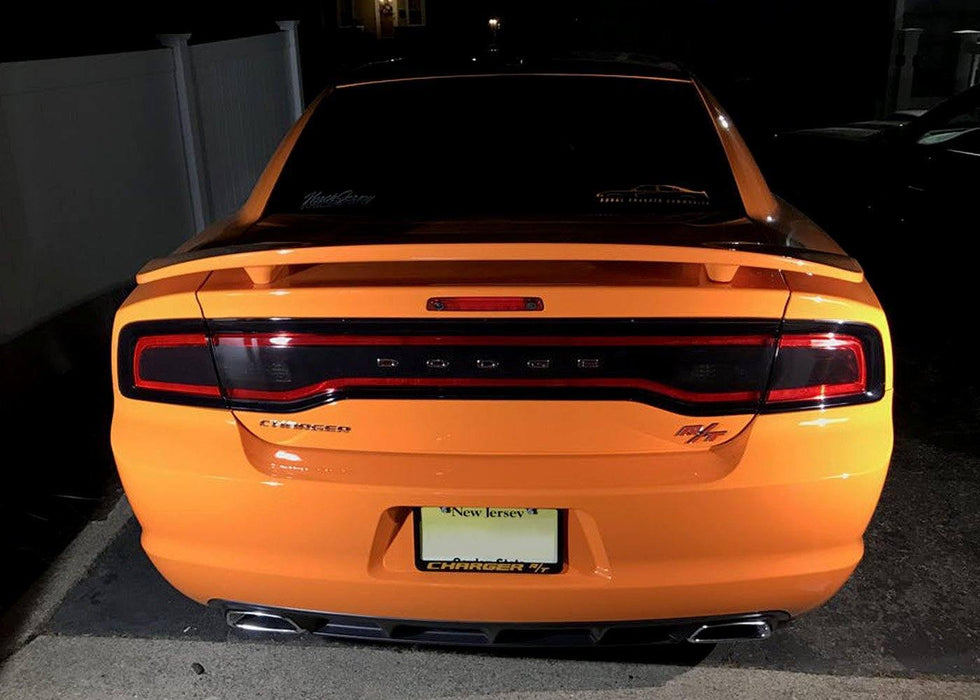 2011-14 Charger Tail Light Tint Kit - Type 1 (Center Overlay) - Luxe Auto Concepts