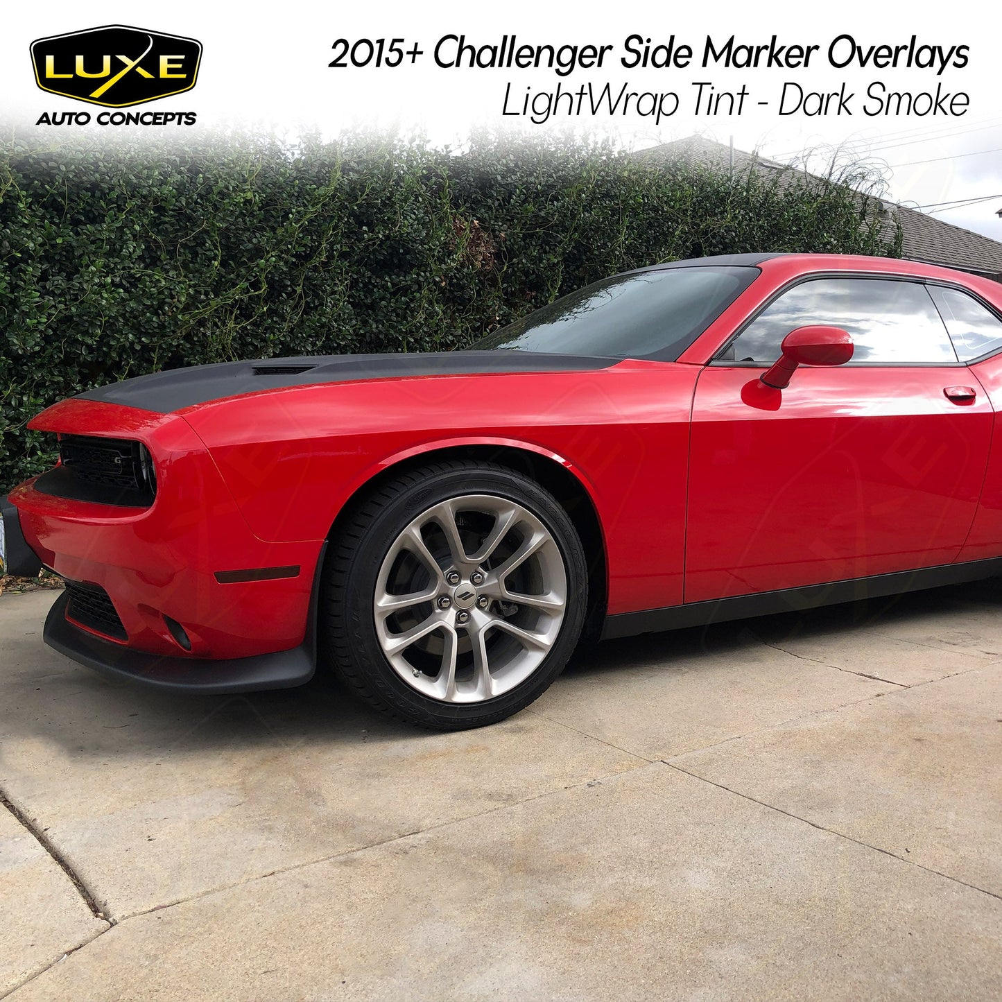 2015+ Dodge Challenger Kit de tinte de marcador lateral