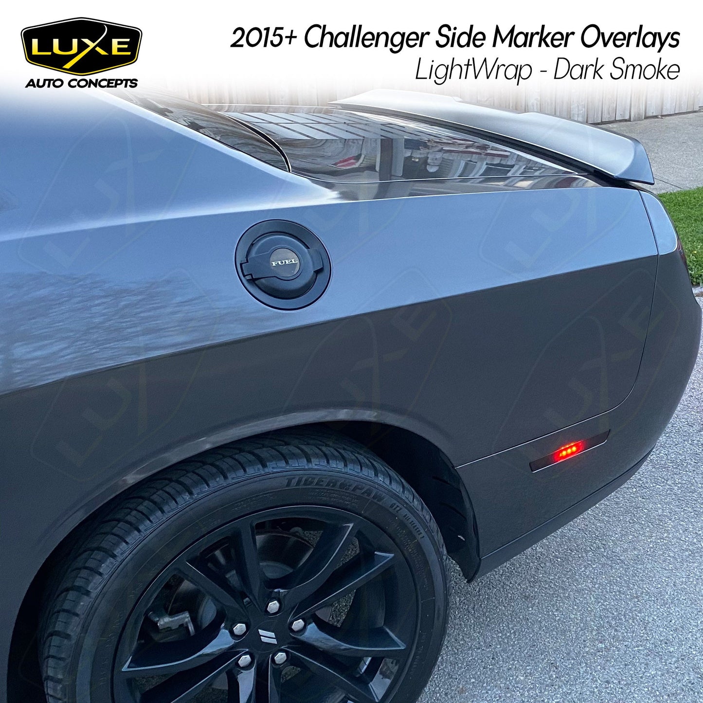 Challenger Tint Bundle - Tail Lights, Side Markers, Rear Reflectors Kit