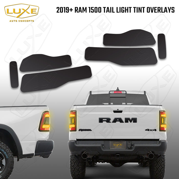2019+ Dodge Ram 1500 Kit de tinte de luz trasera - Superposiciones