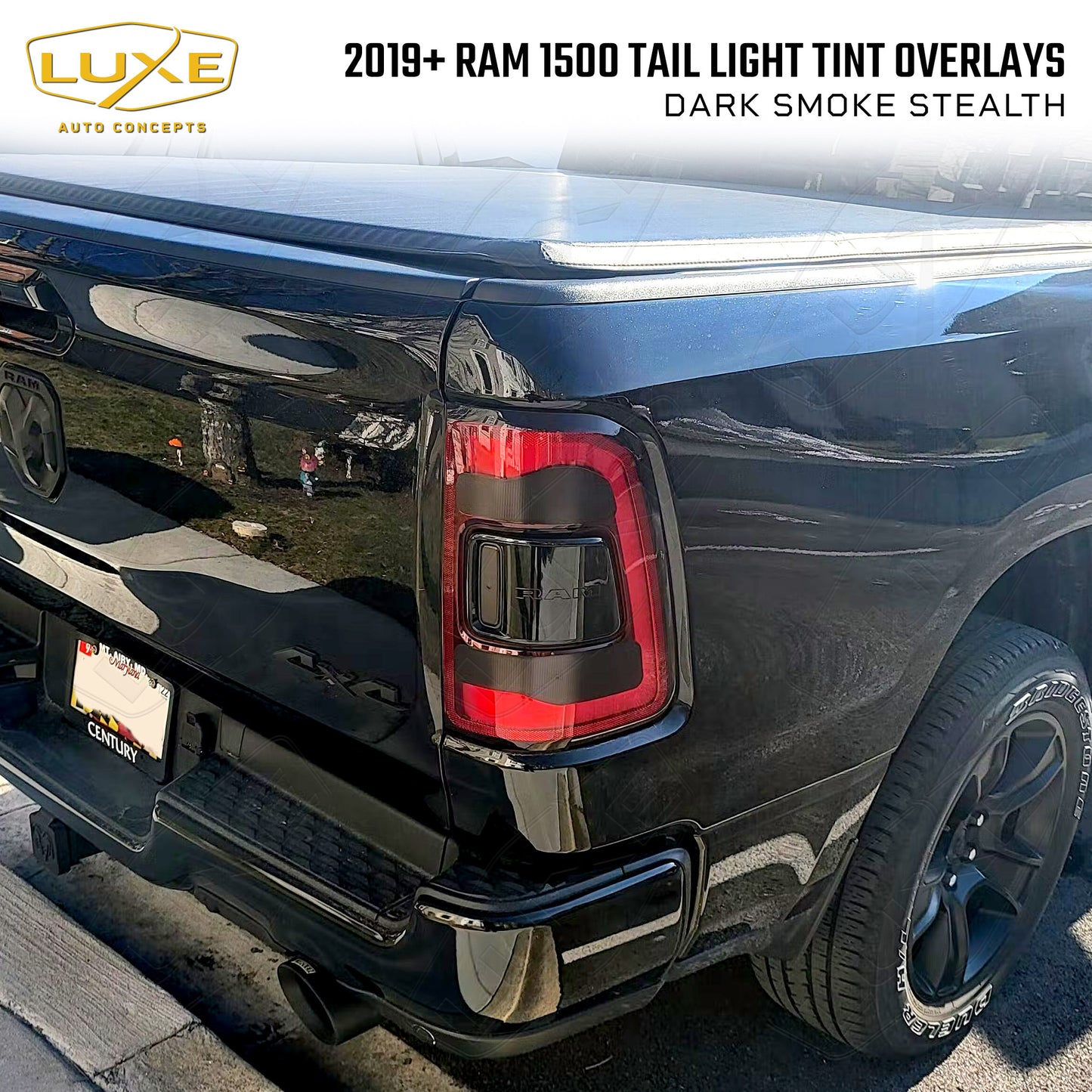 2019+ Dodge Ram 1500 Kit de tinte de luz trasera - Superposiciones