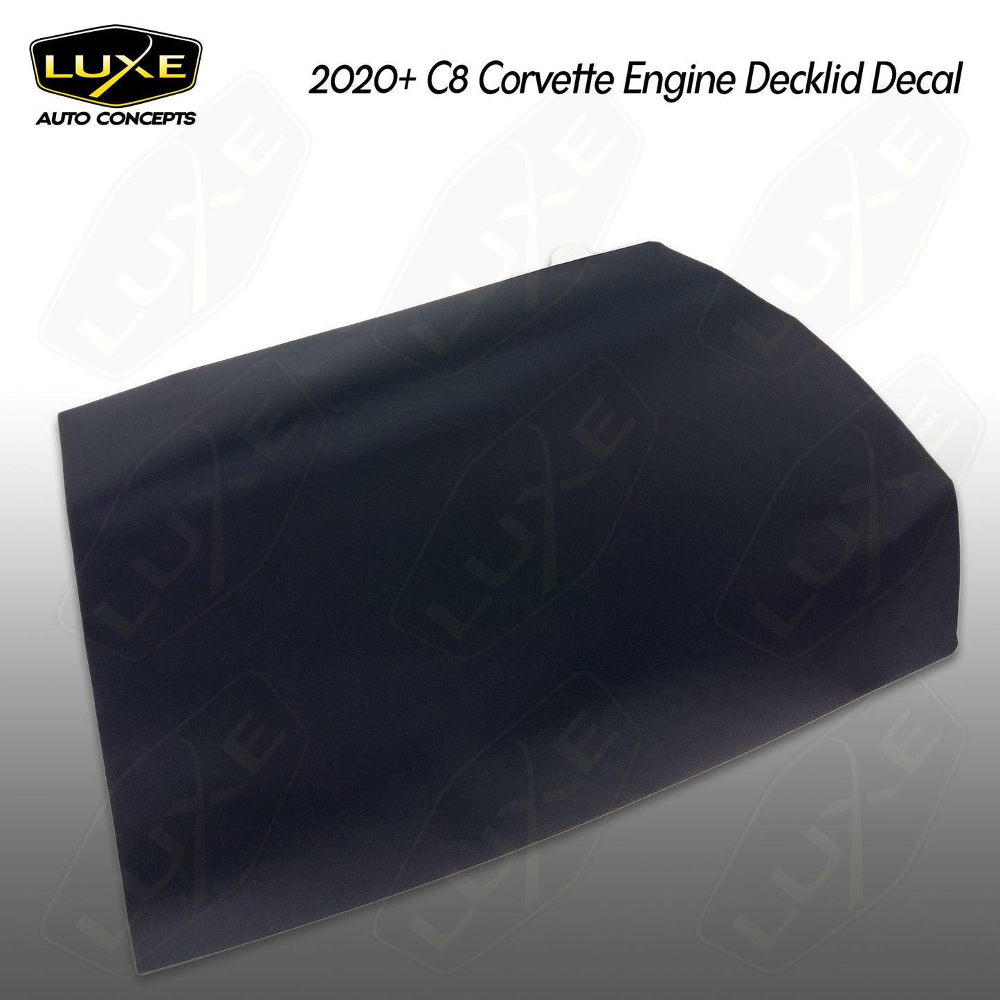 2020+ Corvette C8 Convertible Engine Decklid Decal