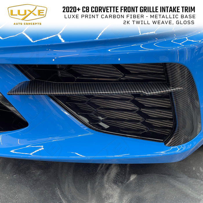 2020+ C8 Corvette Front Grille Intake Trim Decals